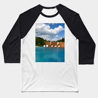 Between the Sky and the Pool Baseball T-Shirt